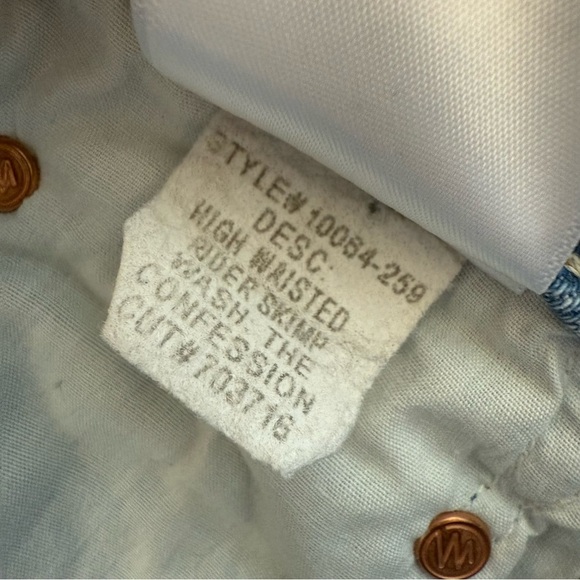 MOTHER SUPERIOR High Waisted Rider Skimp Jeans The Confession Denim Women’s 27 - Picture 17 of 17